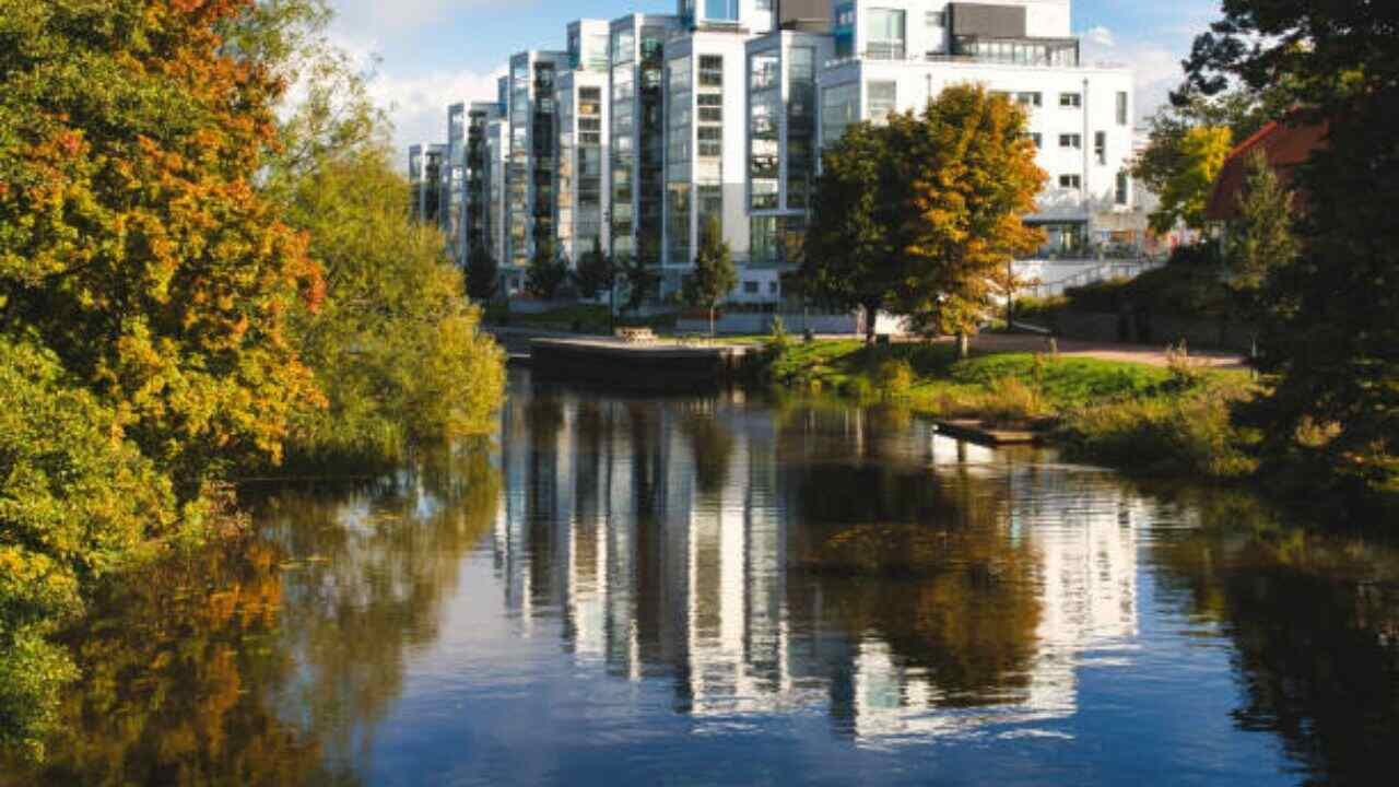 SAS Airlines Office in Angelholm, Sweden