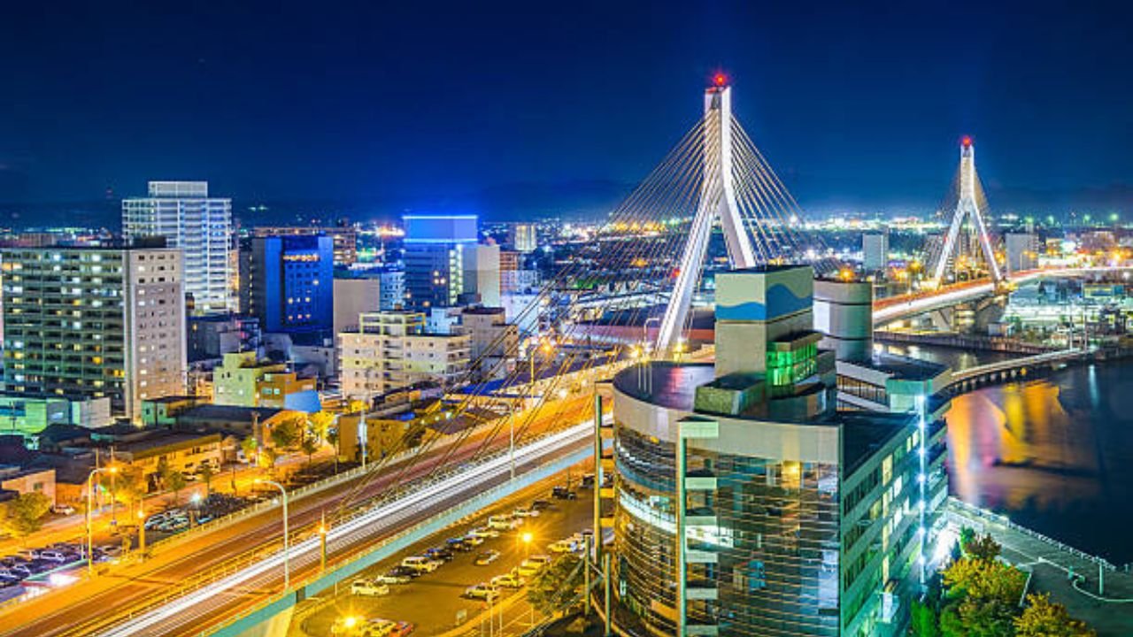 Korean Air Office in Aomori, Japan