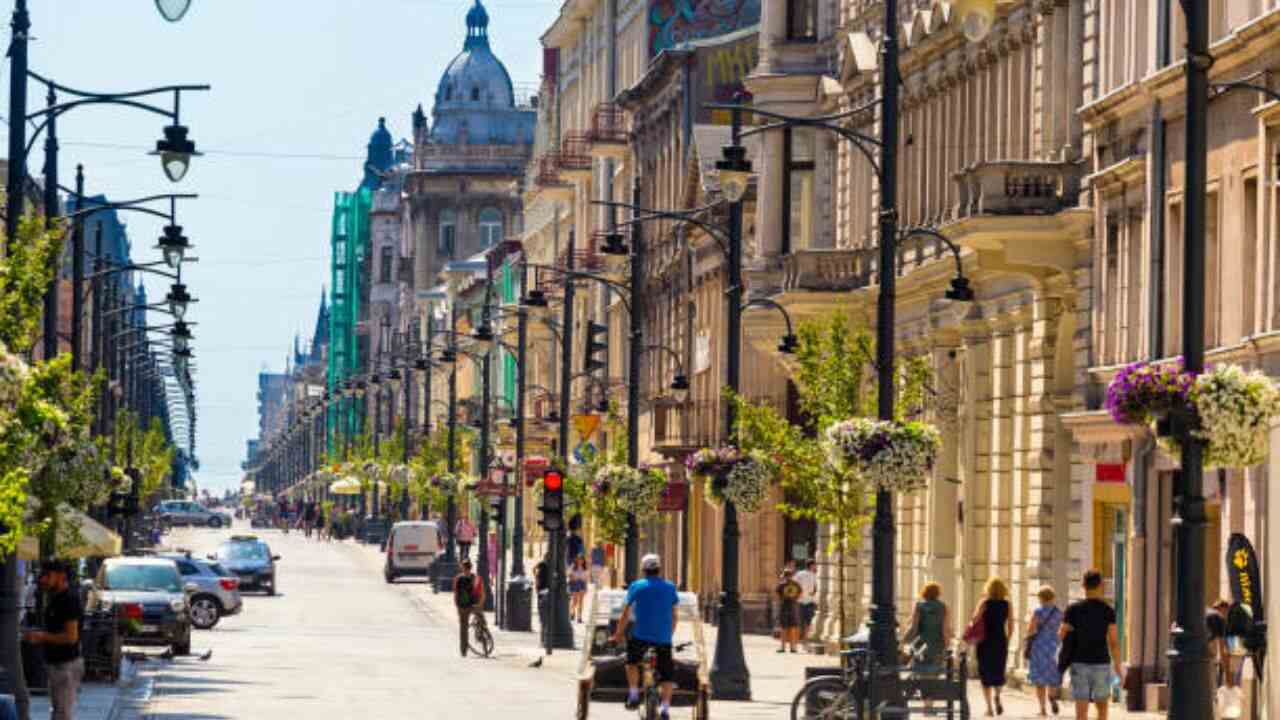 SAS Airlines Office in Lodz, Poland