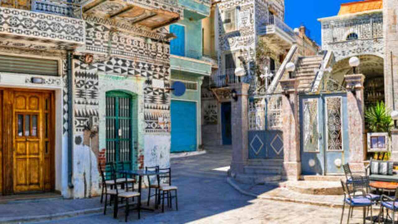 Olympic Airlines Office in Chios, Greece