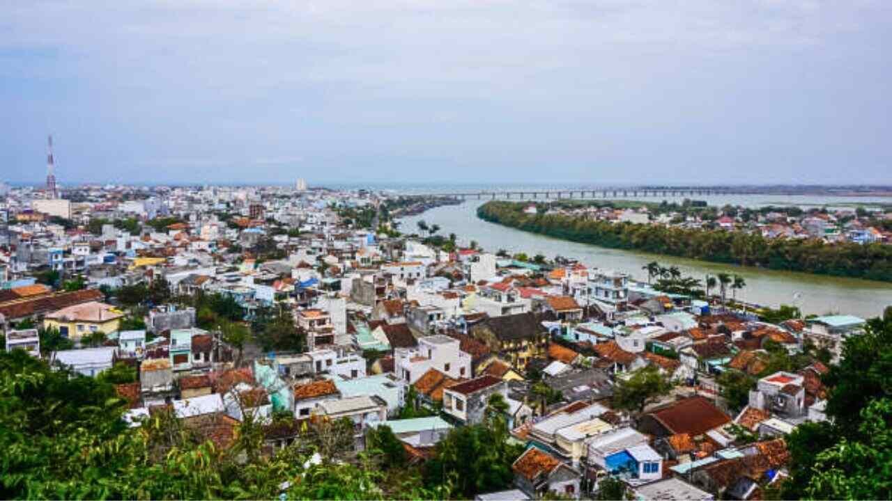 Vietnam Airlines Office in Tuy Hoa, Vietnam
