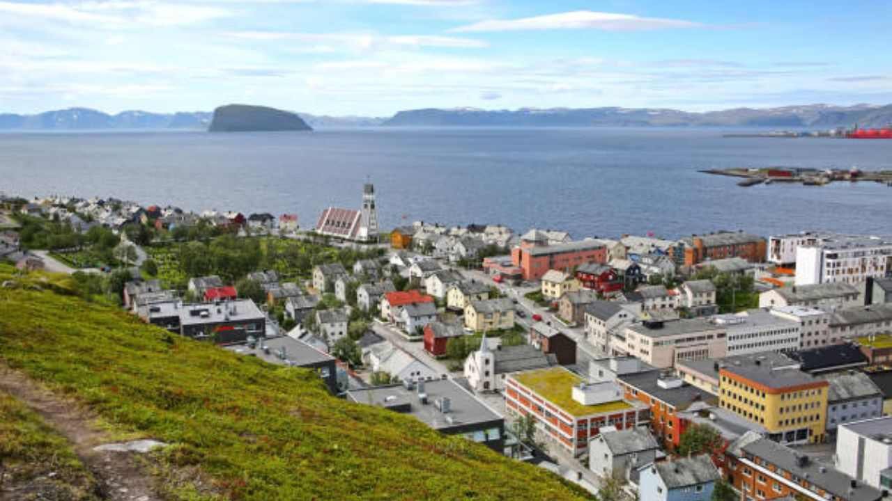 Widerøe Røst Office in Norway