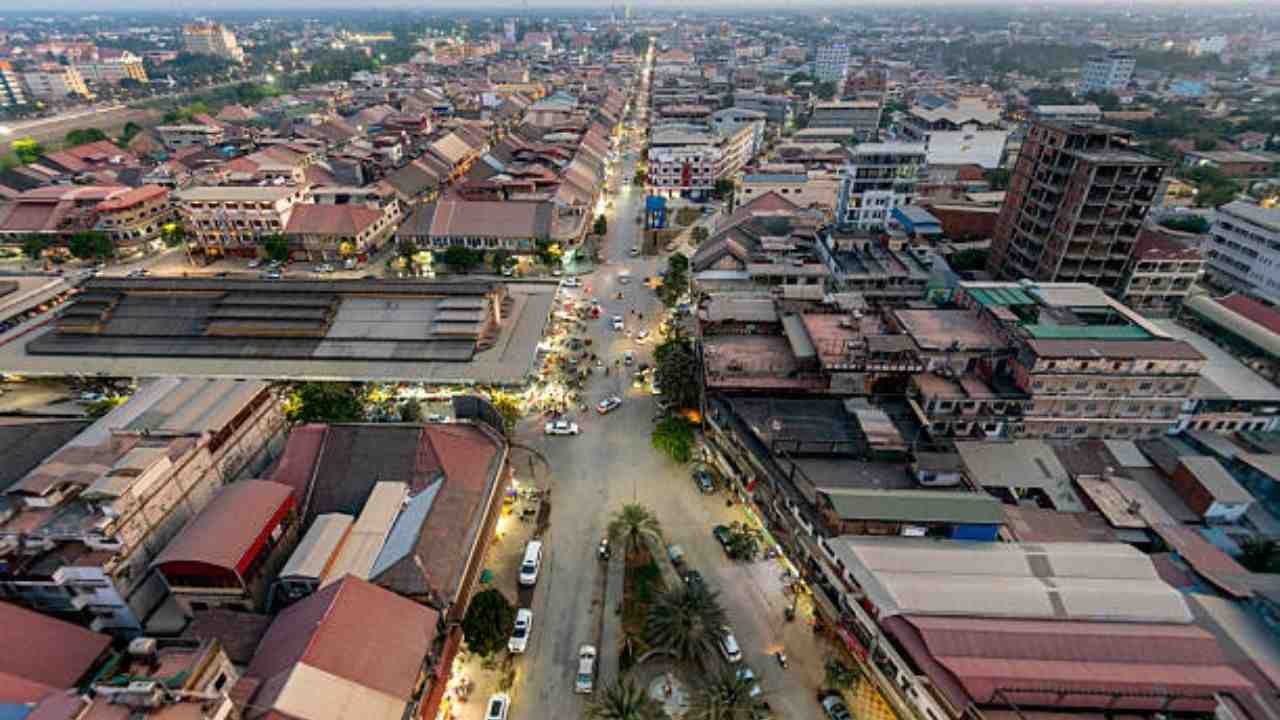 Lao Airlines Borkeo Office in Laos