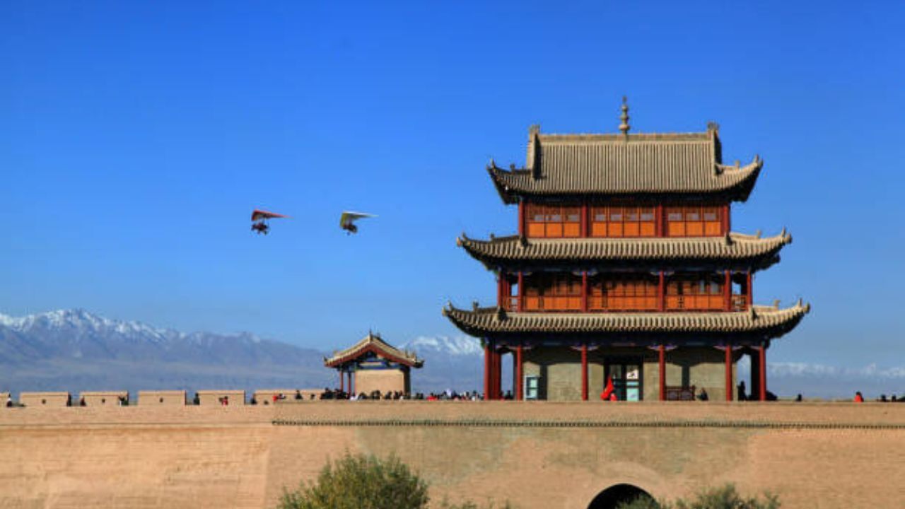 Spring Airlines Jiayuguan Office in China