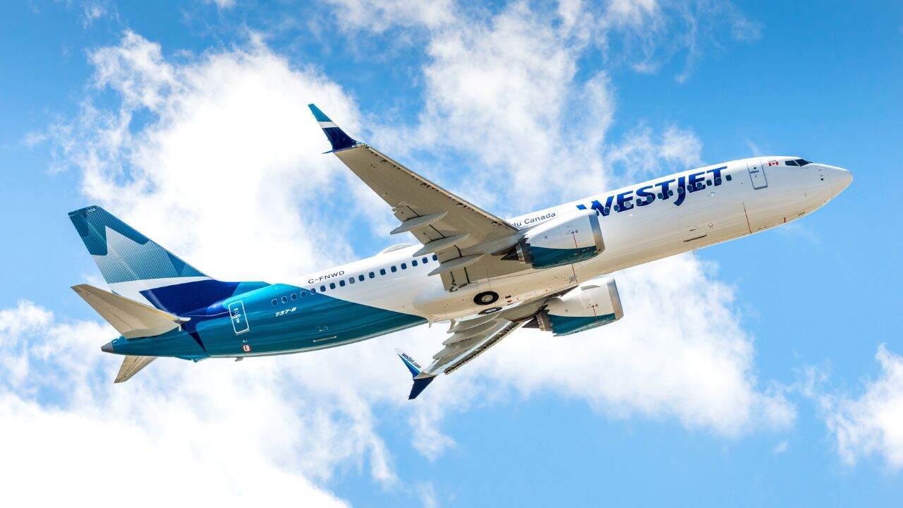 WestJet Airlines destinations across Canada, the USA, Europe, Mexico, and the Caribbean